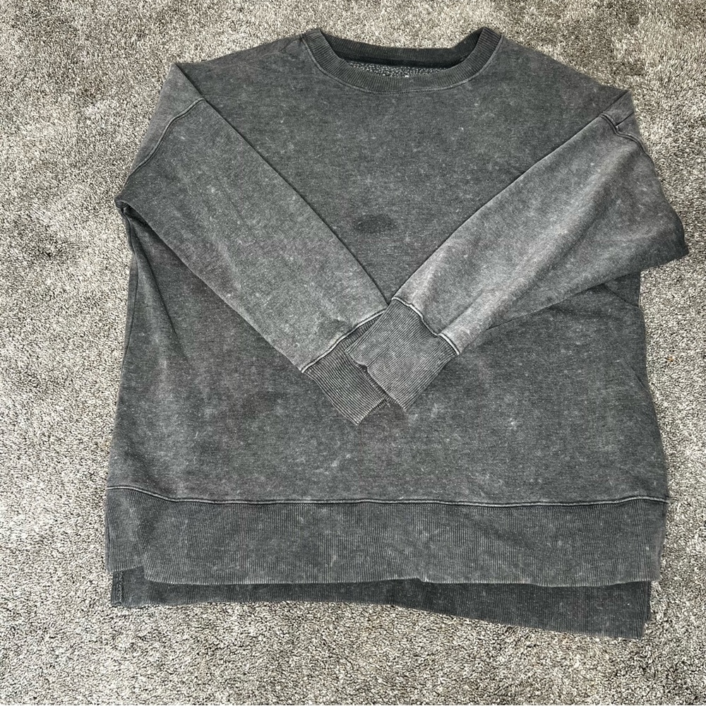 Grey lounge life sweater